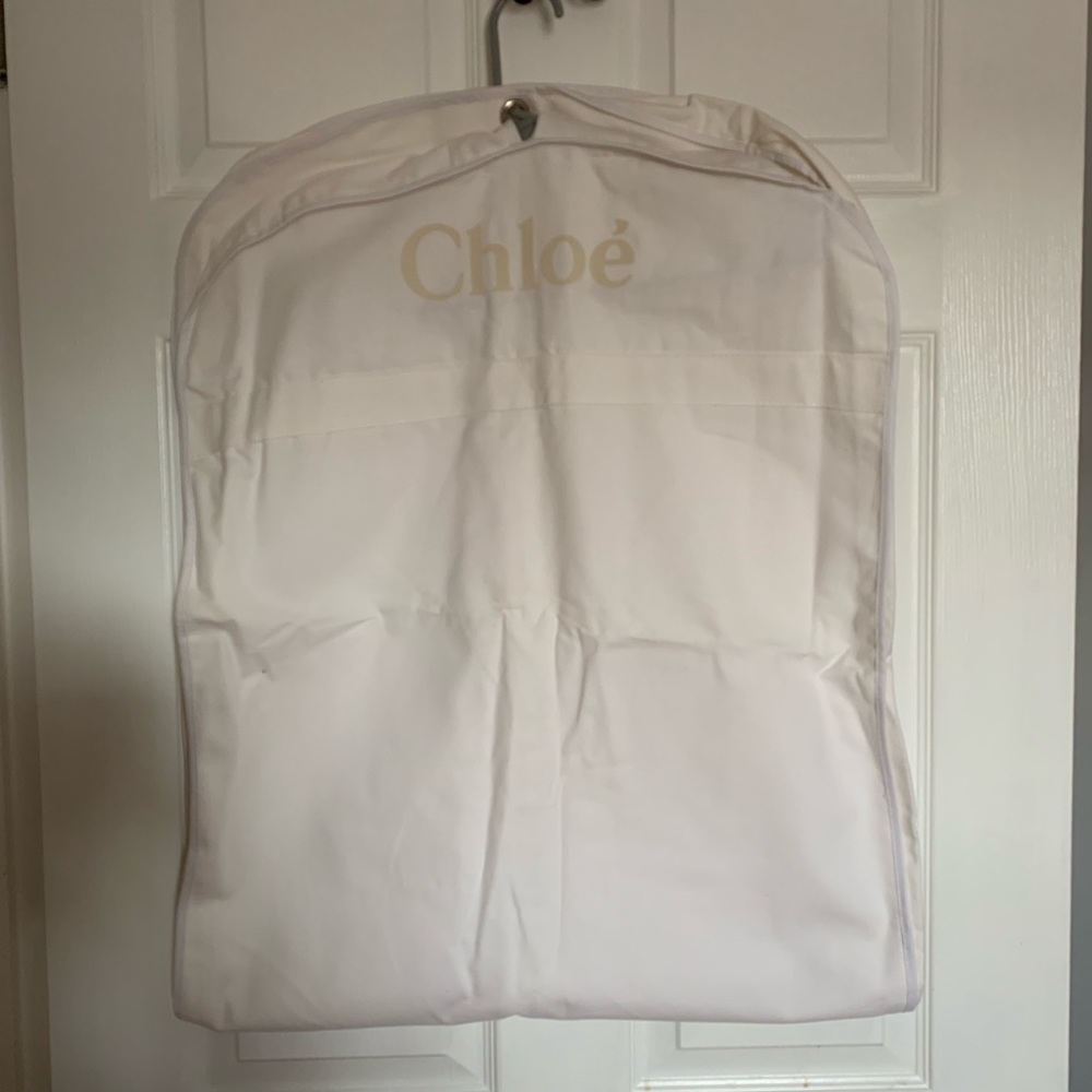 Chloe garment bag with hanger